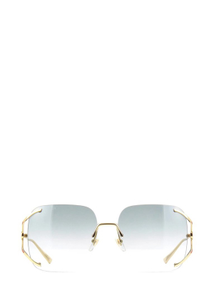 Gucci Eyewear Square Frame Sunglasses