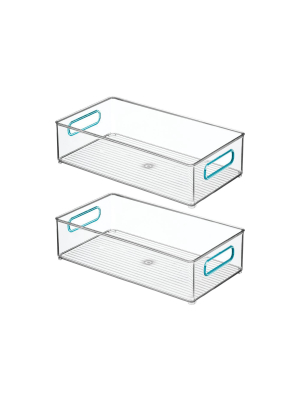 Mdesign Plastic Storage Organizer Bin For Kids Supplies