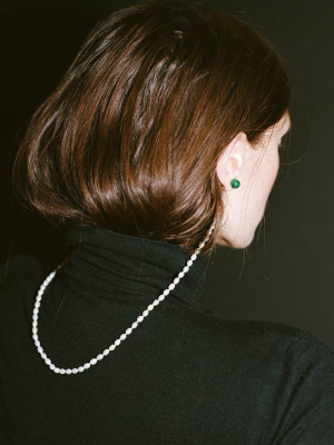 Malachite Cloak Earrings