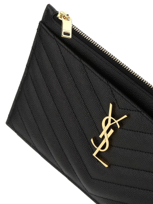 Saint Laurent Monogram Clutch Bag