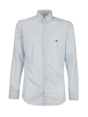 Etro Classic Logo Embroidered Shirt