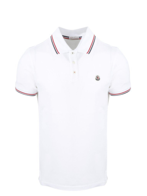 Moncler Logo Patch Polo Shirt