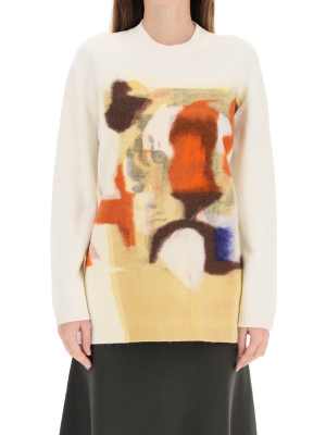 Kenzo Jùlio Pomar Tiger Illustration Intarsia Jumper