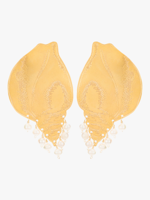 Shell Fringe Earrings