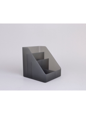 Plastic Medium Desktop Organizer Dark Gray - Made By Design™