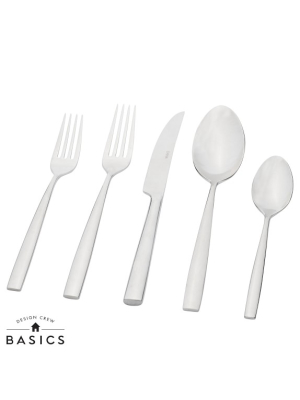 Design Crew Basics 20-piece Flatware Set