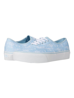 Authentic Platform 2.0 Tonal Floral - Omphalades/true White