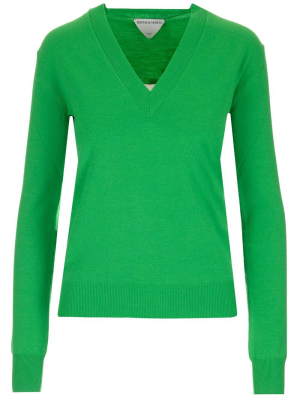 Bottega Veneta V-neck Knit Sweater