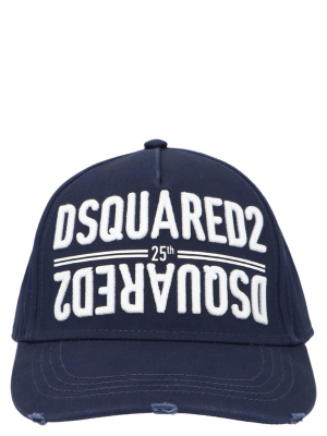 Dsquared2 Logo Embroidered Baseball Cap