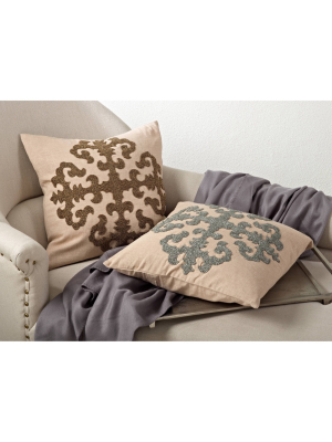 Ingrid Throw Pillow Cover Collection - Saro Lifestyle