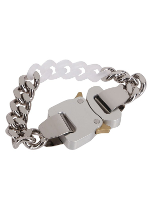 1017 Alyx 9sm Two-tone Industrial Buckle Bracelet