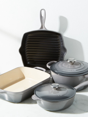 Le Creuset ® Oyster 6-piece Cast Iron Signature Set