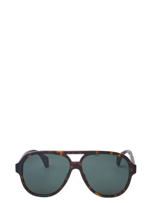 Gucci Eyewear Aviator Frame Sunglasses