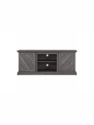 Hearthpro Walden Media Console In Weathered Gray -sp6554-om.