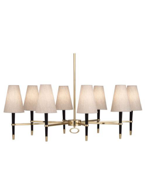 Ventana Oval Chandelier In Various Finishes