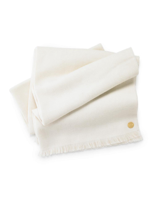 Crème Baby Alpaca Throw - Blanket