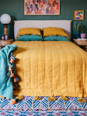 Sol Quilt In Turmeric By Like A Lion™