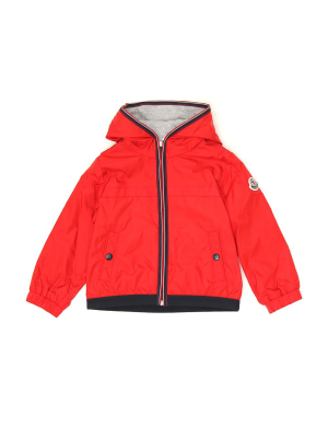 Moncler Enfant Anton Stripe Detailed Jacket