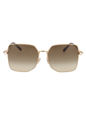 Jimmy Choo Eyewear Trisha Square Frame Sunglasses