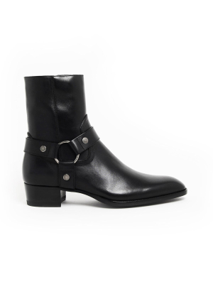 Saint Laurent Wyatt Ankle Boots