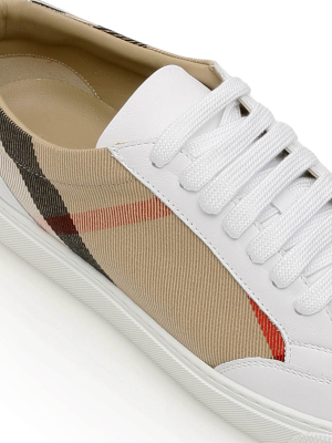 Burberry House Check Low-top Sneakers