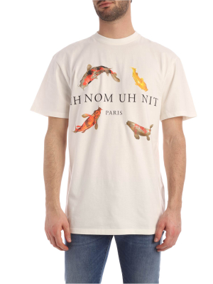 Ih Nom Uh Nit Koi Fish Print T-shirt