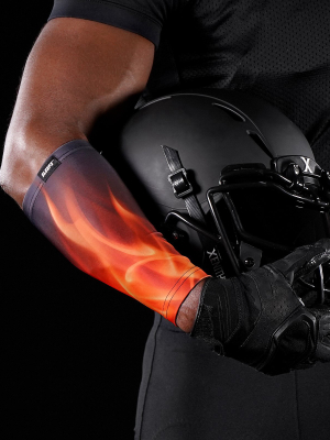 Black Fire Forearm Compression Sleeve