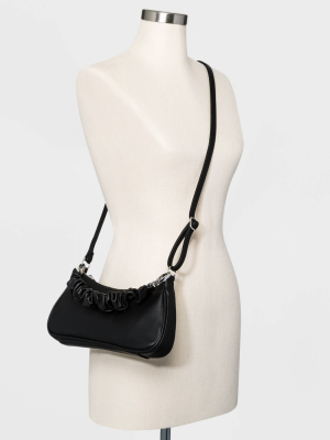 Zip Closure Crossbody Bag - Wild Fable™ Black