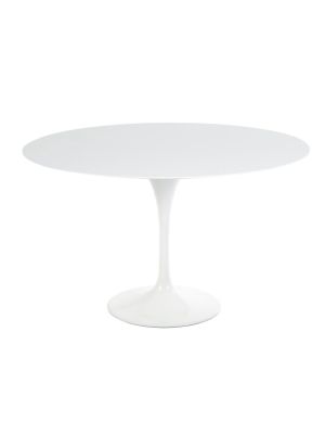 Quartz Pedestal Dining Table - Round