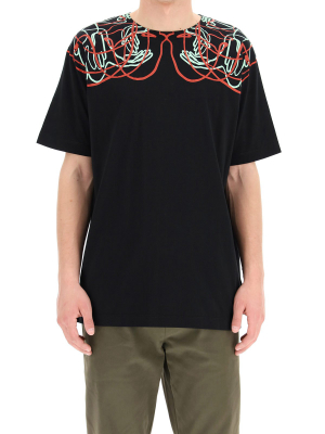 Marcelo Burlon County Of Milan Handsfaces Print T-shirt