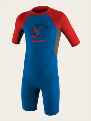 Toddler Reactor-2 2mm Back Zip S/s Spring Wetsuit