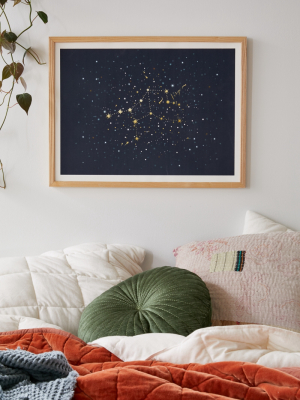 Iveta Abolina Star Constellations Virgo Art Print