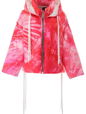 Khrisjoy Tie Dye Effect Padded Jacket