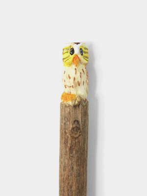 Wooden Owl Pen