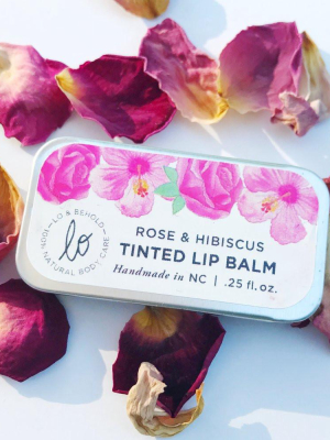 Rose & Hibiscus Tinted Lip Balm