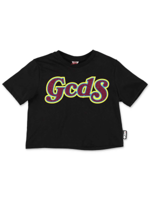 Gcds Kids Logo Printed T-shirt