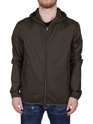 Herno Zip-up Hooded Jacket