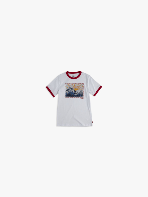 Little Boys (4-7) Graphic Ringer Tee Shirt