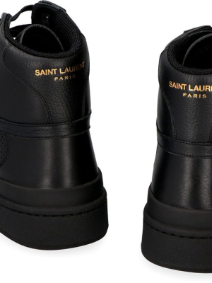 Saint Laurent Sl24 Mid-top Sneakers