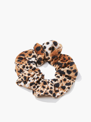 Cheetah Print Scrunchie