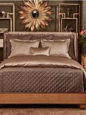 Imprint Duvet Set, Bronze