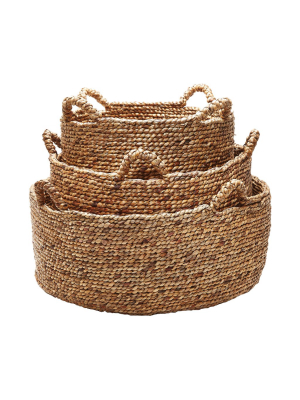 Natural Low Rise Baskets