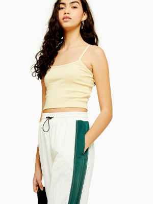 Yellow Scallop Camisole Top