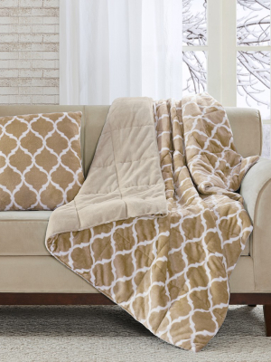 Ogee Oversized Down Alternative Throw