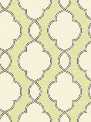 Structure Green Chain Link Wallpaper From The Symetrie Collection By Brewster Home Fashions