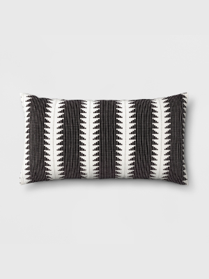 Oversize Lumbar Woven Global Pillow - Threshold™