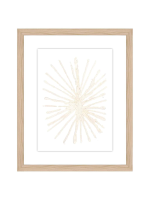 White Shadow Xviii Framed