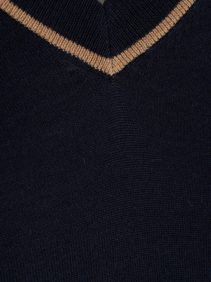 Brunello Cucinelli V-neck Knit Jumper