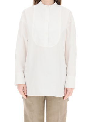 Loulou Studio Pini Mandarin-collar Shirt