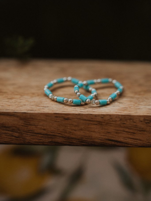 The Diva | Turquoise Stacking Band